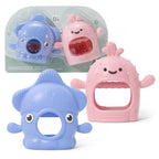 Momcozy 2 Pack Baby Teething Toys, Food Grade Silicone Baby Teethers for 0–12 Months, Baby Teether Mitten Wrist Teether Set, Easy Grip Teething Relief with Multiple Chew Points