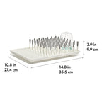 OXO Tot Baby Bottle Drying Rack, Gray, Newborn Essentials Must-Have