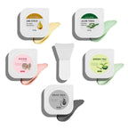 ClayCo! 10 Piece Clay Mask Variety Kit for Men & Women Facial and Skin Care, Clay Face Mask Set (Rose, Dead Sea, Green Tea, Aloe Vera, 24K Gold)