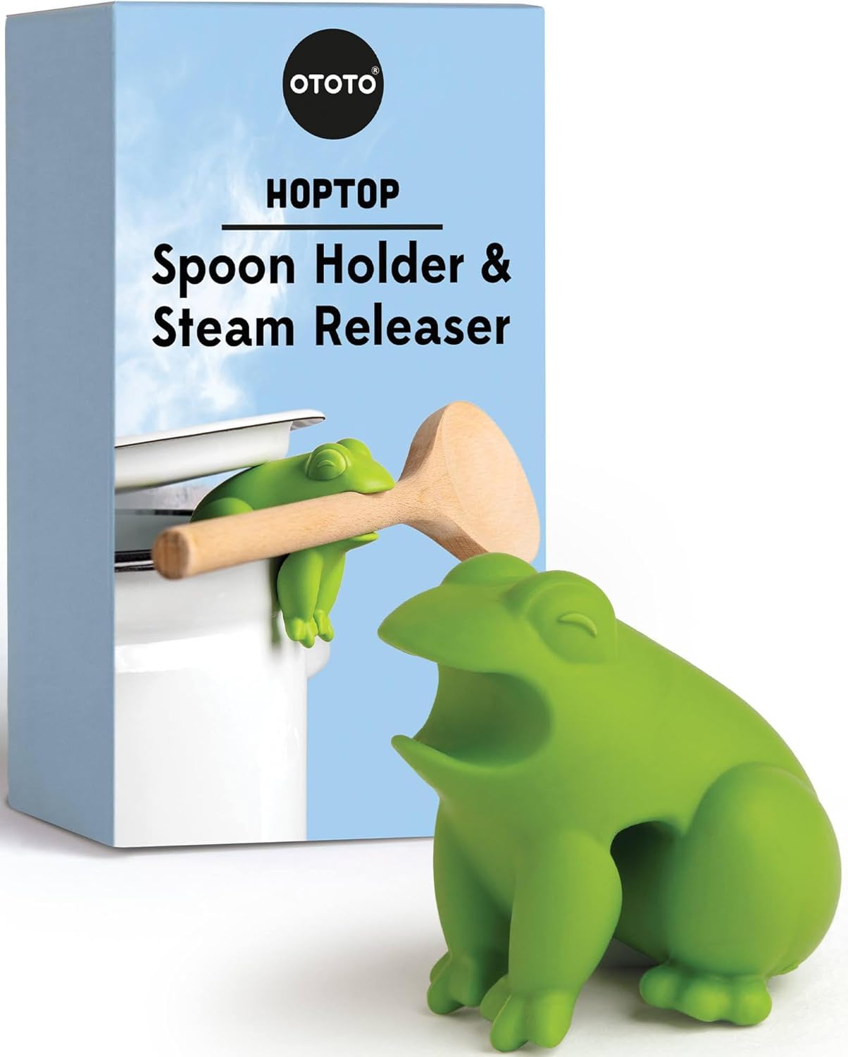 OTOTO Funny Spoon Holder - Spoon Rest for Stove Top - Cooking Gadgets, Gifts, Cute Kitchen Accessories, Funny Gifts, Random Stuff