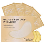 Yeokoe Under Eye Patches for Dark Circles,Eye Mask for Puffy Eyes With Collagen,Retinol,Vitmin C,Hyaluronic Acid and Niacinamide Face Masks Skincare Spa Gifts for Woman 20Pairs