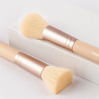 Real Perfection Makeup Brush Set 16 Pcs with 1 Eyebrow Razor Premium Synthetic Foundation Powder Concealers Eyeshadow Blush Makeup Brushes Make up Brushes Kit