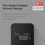 HOTO Pocket-Size Laser Measuring Tool, EDC Gadget Birthday Gift for Men Dad | Keychain-ready Carry Design, 98Ft Laser Tape Measure ±2mm Accuracy, USB-C Rechargeable, OLED Display, Ft/M/in Unit Conversion