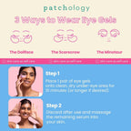 Eye Want Cake Hydrating & Smoothing Eye Patches – Under Eye Masks for Puffy Eyes, Dark Circles, and Fine Lines – Birthday Cake Inspired Self-Care Essentials, 5-Pack