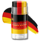 3 in 1 Colors Face Body Paint Sticks for Soccer,Football,Softball,Baseball,High Pigment & Waterproof Eye Black Stick Makeup