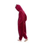 Pink Bear Animal Onesie Halloween Costume for Adults