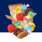 7-Piece Plush Puppy Toy Set – Chew, Play & Sound