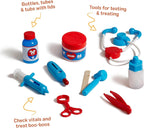 Examine and Treat Pet Vet Play Set, 24-Piece Animal Doctor Playset with Dog & Cat Plushies, Pet Doctor Kit & Accessories, Preschool Toys for Girls & Boys Ages 3+