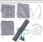 Xie Lian Cosplay Hanfu Costume, White Cotton Robe, Ancient Chinese Style