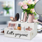 Hair Tool Organizer, Hair Dryer Holder with Drawer, Bathroom Countertop Organizer for Bathroom Accessories, Blow Dryer Organizer for Hair Styling Tools, Vanity Organizer for Bathroom, Vanity, Kitchen