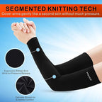 YQXCC Arm Sleeves, Cooling UV Sun Protection Sports Compression Sleeves for Men Women, Golf Basketball Arm Sleeves