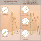 Teenitor 300pcs Bobby Pins Hair Pins Kit, 100pcs Bobby Pins 100 Hair Pins for Women for Buns, 100pcs Hair Bands, 2" 2.36", Bobb y Pins for Gray Hair 2" 2.75"