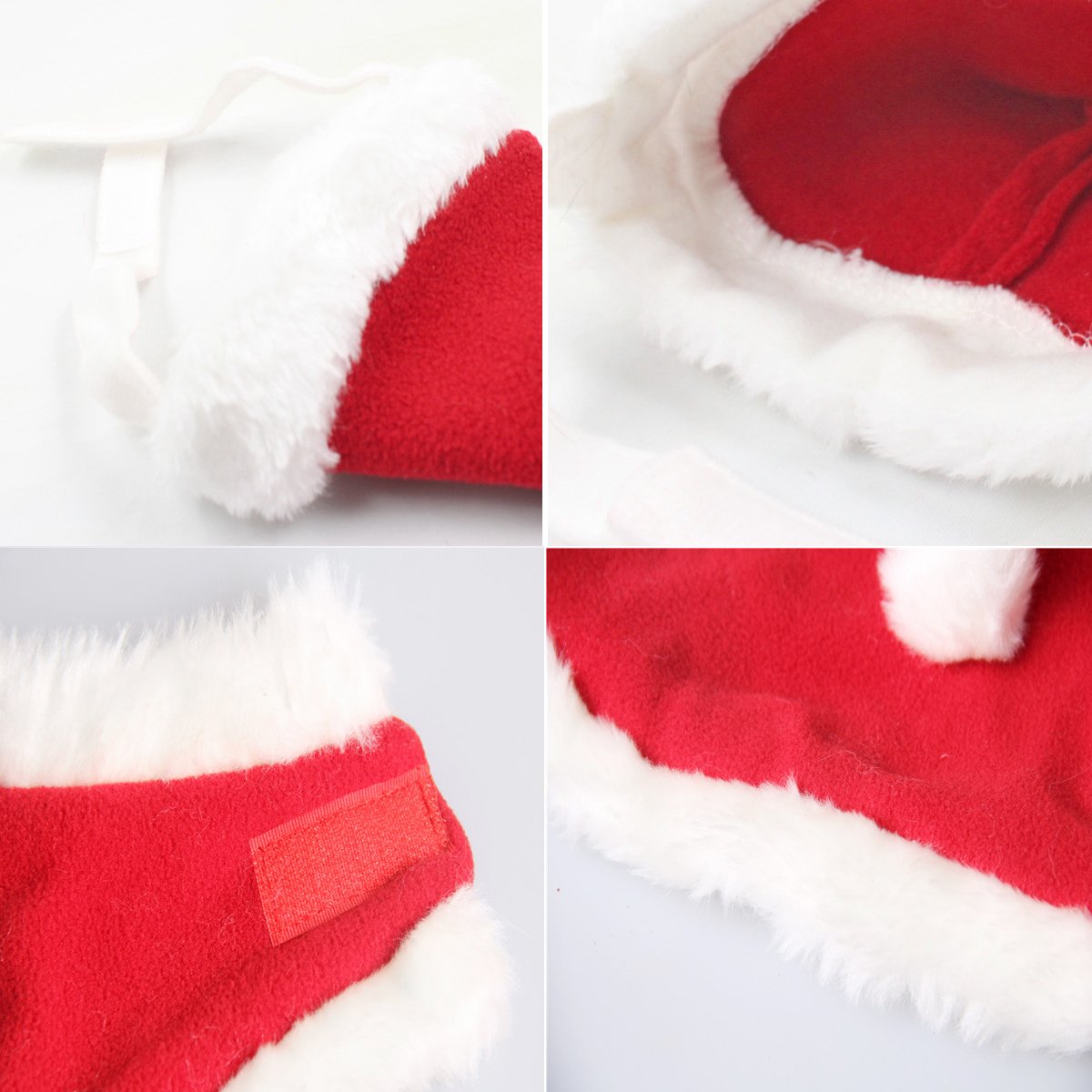Cat Christmas Costume – Santa Hat & Cloak for Cats and Dogs