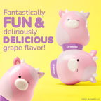 Lip Smacker Squishmallows Moisturizing Lip Balm, Fun Soft Squishy Collectible Top, Hydrates & Smooths
