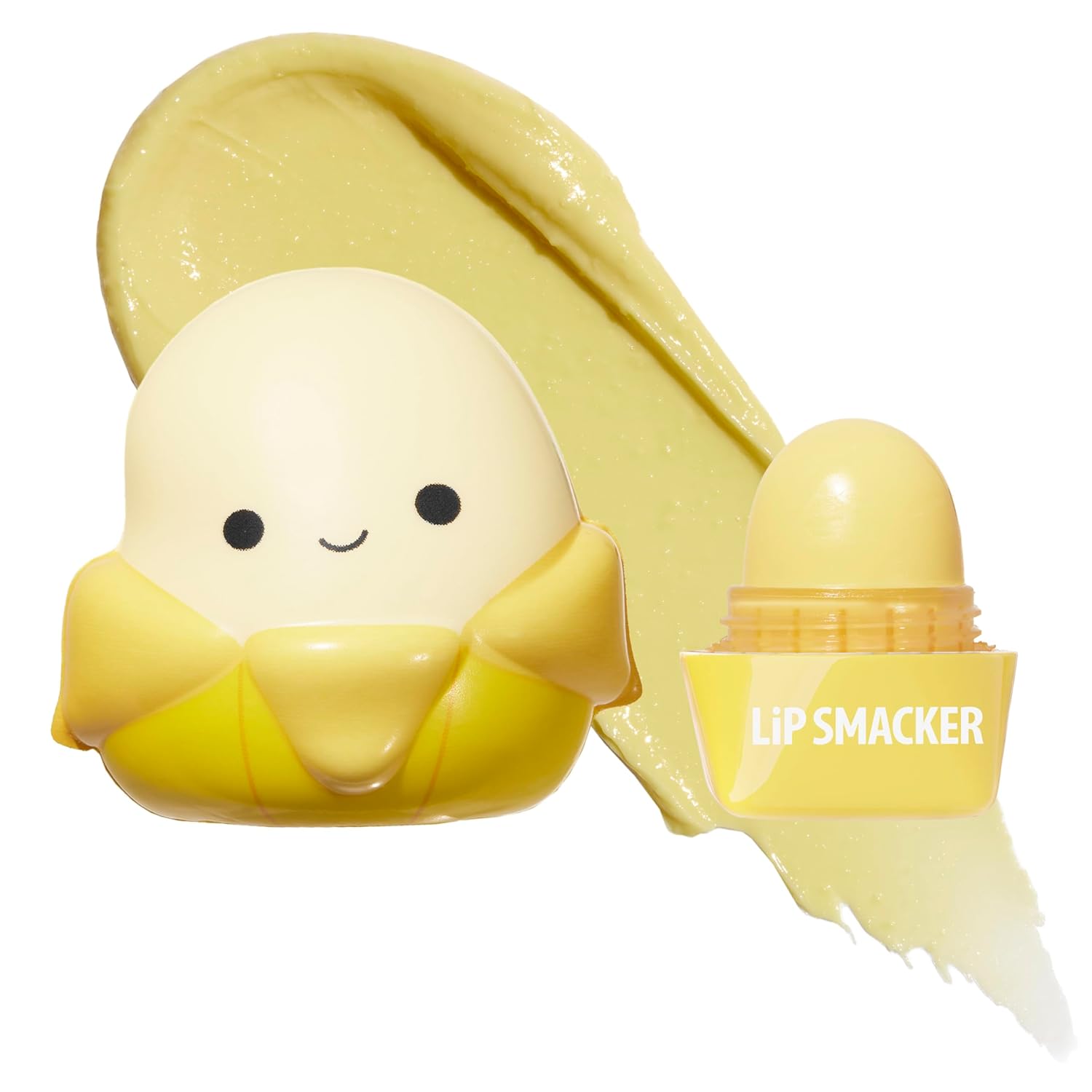 Lip Smacker Squishmallows Moisturizing Lip Balm, Fun Soft Squishy Collectible Top, Hydrates & Smooths