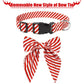 Christmas Dog Collar with Bow Tie – Plaid Adjustable Collar for Pets