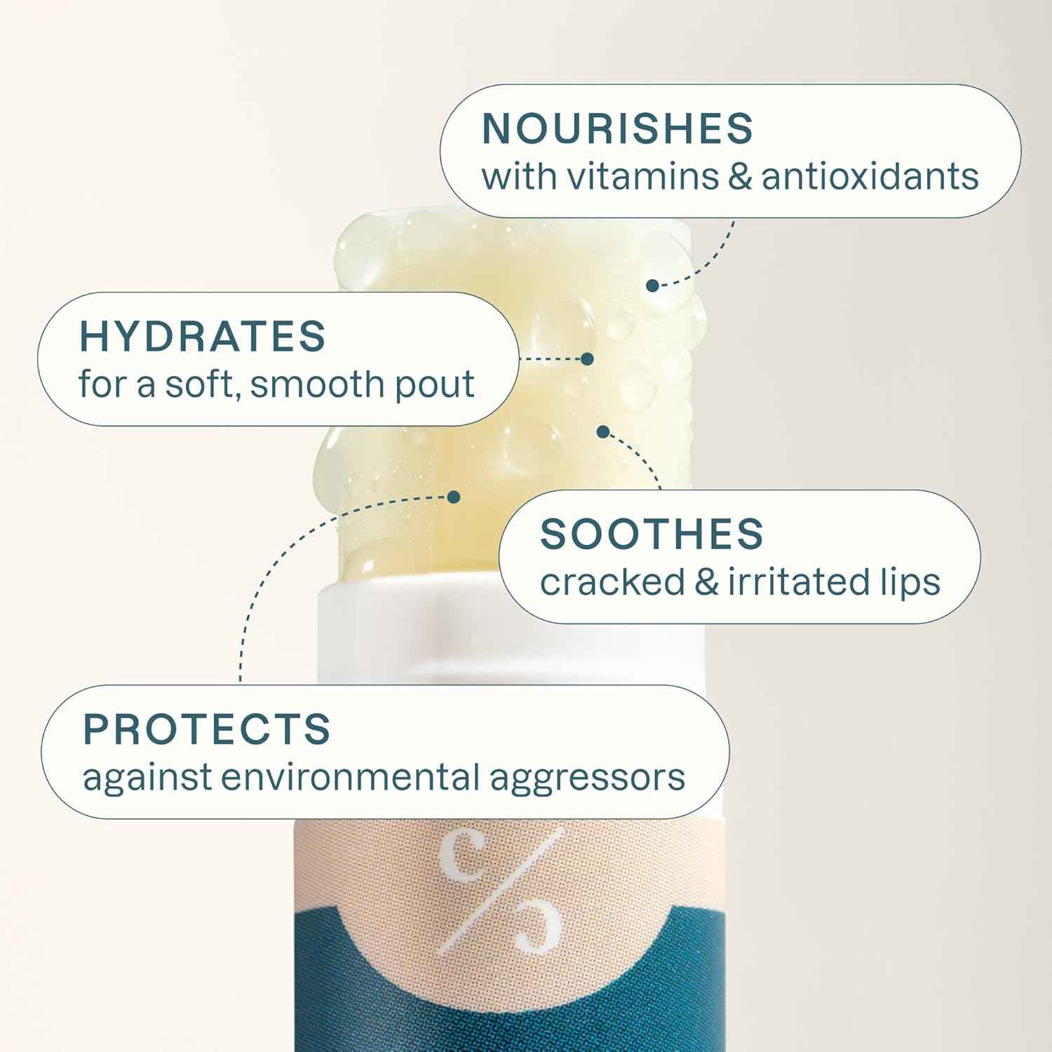 Organic Lip Balm Set (6 Flavors) - 100% Natural Hydrating, Moisturizing for Dry Cracked Lips, Stocking Stuffer Gift for Men & Women