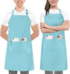 Utopia Kitchen 2 Pack Bib Apron, Adjustable with 2 Pockets, Water and Oil Resistant, Cooking Kitchen Chef Apron for Women Men