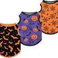 3-Pack Halloween Dog Shirts - Pumpkin, Bat & Spider Patterns
