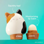 Lip Smacker Squishmallows Moisturizing Lip Balm, Fun Soft Squishy Collectible Top, Hydrates & Smooths