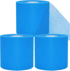Pre Wrap Tape Athletic,3 Rolls X 22 Yards Beige Prewrap Headbands for Hair,Foam Underwrap Sports Wrap