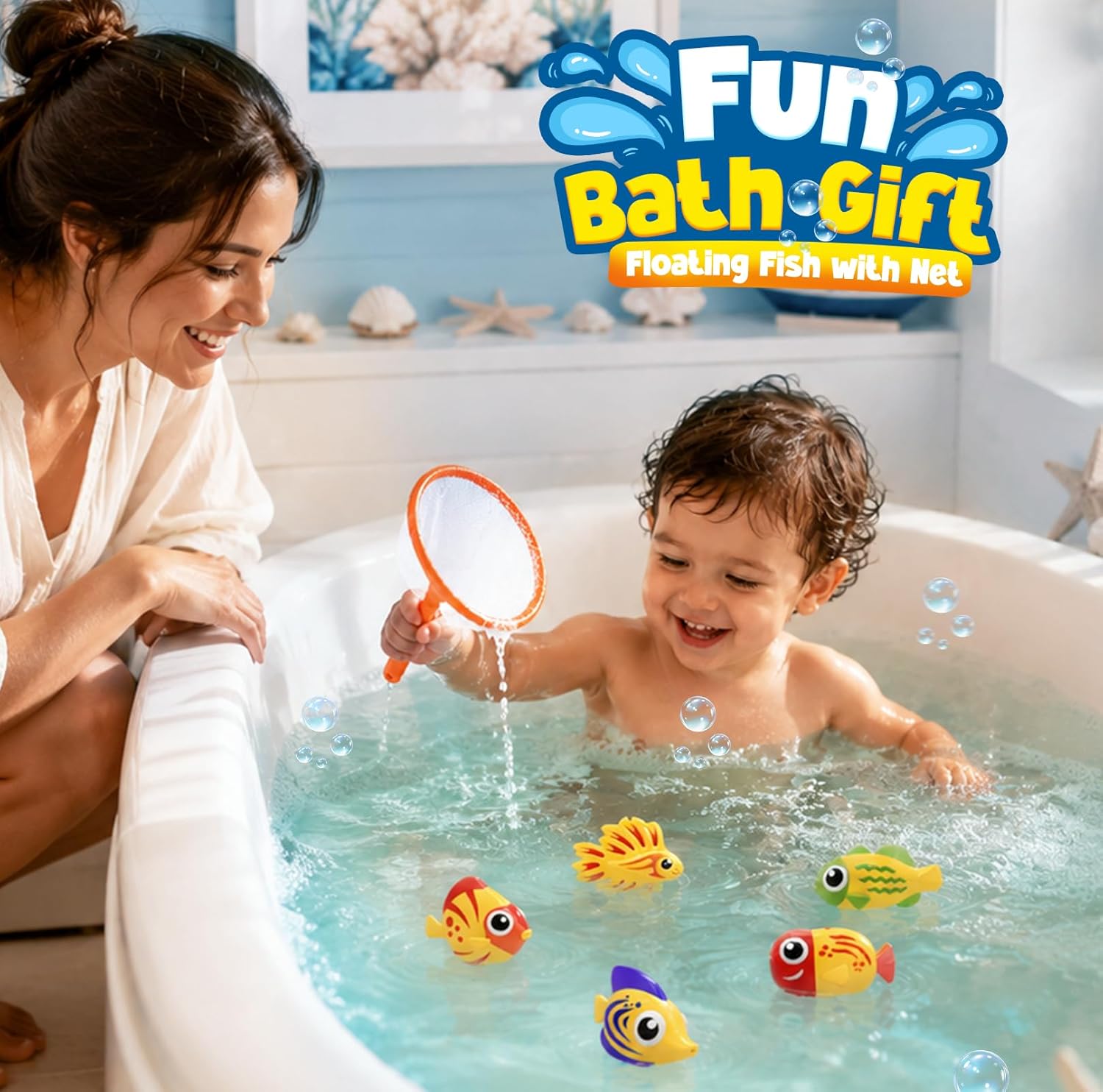 Diving Pool Toys, Bath Toys Set for Kids Shower Ages 3-12, Beach Essentials Water Toy Pool Games Summer Swim Water Dive Sinking Mermaid Toys
