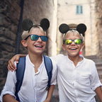 20 Pack Mouse Ears Solid Bow ears Headband for Birthday Party Supplies and Mouse Themed costume Cosplay Decoration