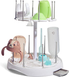 High Capacity Drying Rack for Baby Bottles and Accessories, White