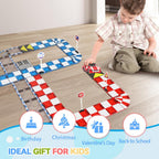 Magnetic Tiles Building Blocks for 3 4 5 6 7 8+ Years Old Boys Girls Colorful Magnet Stacking Toys Birthday Gift for Toddlers STEM Preschool Educational Construction Tiles Set