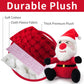 Christmas Dog Squeaky Toys 3-Pack Plush Chew Set