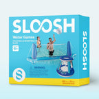 JOYIN Inflatable Pool Float Set Volleyball Net & Basketball Hoops, Balls Included for Kids and Adults Swimming Game Toy, Summer Floaties, Volleyball Court |Basketball