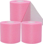 Pre Wrap Tape Athletic,3 Rolls X 22 Yards Beige Prewrap Headbands for Hair,Foam Underwrap Sports Wrap