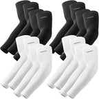 YQXCC Arm Sleeves, Cooling UV Sun Protection Sports Compression Sleeves for Men Women, Golf Basketball Arm Sleeves