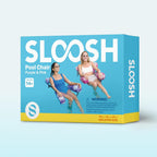 SLOOSH Inflatable Pool Floats Adult,2 Packs Floating Lounge Chairs,Blow up Pool Noodles for Adult Heavy Duty,Floating Chair for Party Summer Water Beach Lake Fun