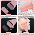 Fronnor Ice Roller for Face,Eyes,Facial Massager Tool,Soothing Skin Care Tool,Cooling Skincare Device for Puffiness,At-Home Spa Gift for Women
