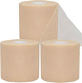 Pre Wrap Tape Athletic,3 Rolls X 22 Yards Beige Prewrap Headbands for Hair,Foam Underwrap Sports Wrap