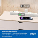 Tapo Smart Wi-Fi Power Strip, Matter, P316M, Energy Monitoring | Surge Protection, 6 Individually Controlled Outlets & 3 USB Ports, Works with Alexa, Google Assistant, Siri & Bixby