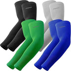 YQXCC Arm Sleeves, Cooling UV Sun Protection Sports Compression Sleeves for Men Women, Golf Basketball Arm Sleeves