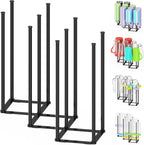 Collapsible Bottle Drying Rack, Foldable Baby Bottle Drying Rack, Portable Drainer Stand Holder for Water Bottles, Cup, Reusable Silicone Bag, Cutting Board