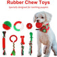 Christmas Dog Toys Bulk 15 Pack – Holiday Puppy Chew & Rope Gift Set
