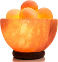 UMAID Himalayan Salt Lamp, Dimmable Pink Rock Salt Lamp for Bedroom, Office Desk & Meditation Room, Spa Decor, Relaxation Home Decor Gifts for Men & Women