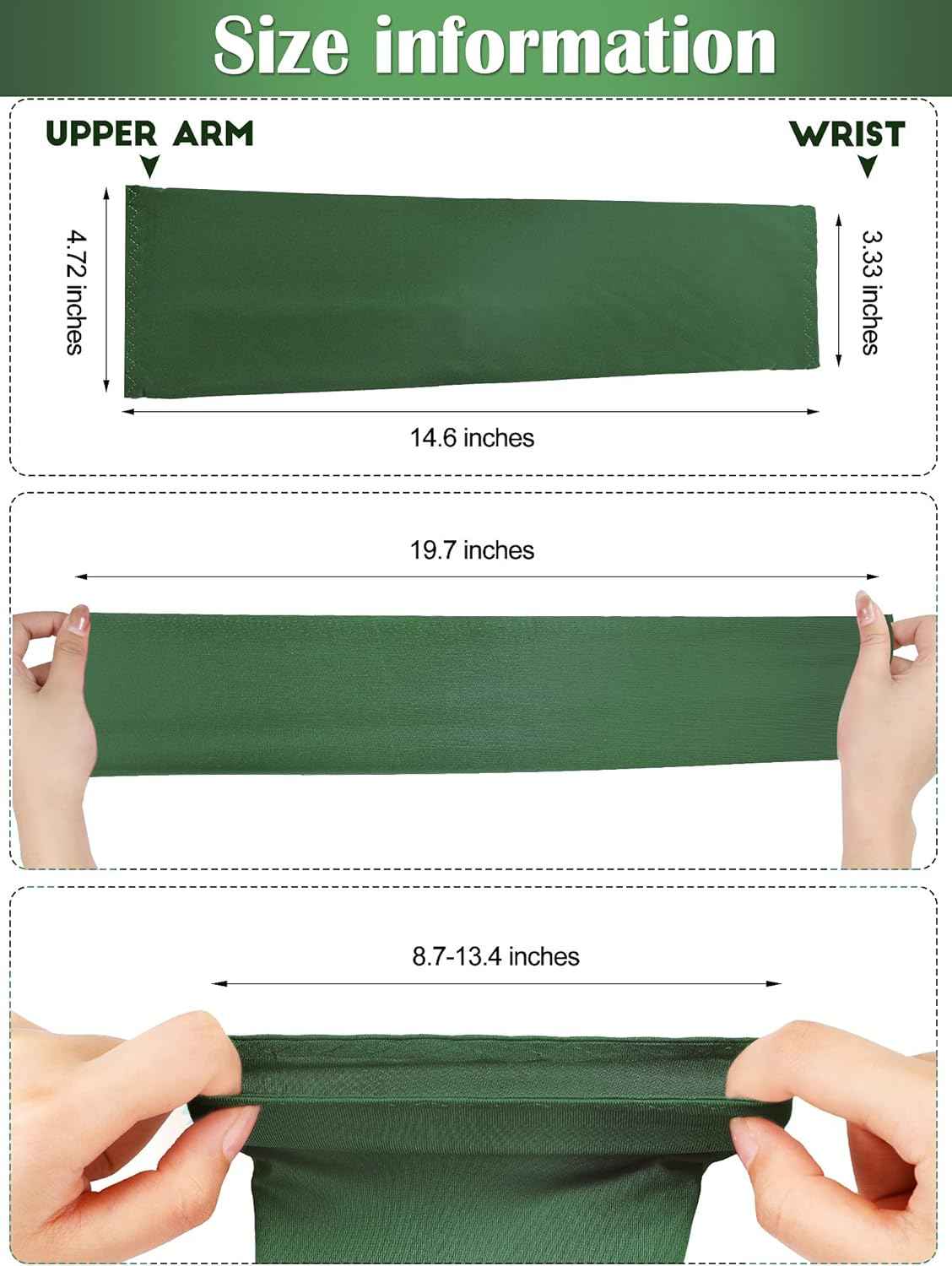 Bememo 12 Pairs Unisex UV Protection Arm Sleeves Sun Cover, 12 Solid Colors | Cooling Sun Sleeves for Men Women, Outdoor Driving Cycling, Lightweight Stretch Fabric, Mangas para Brazos