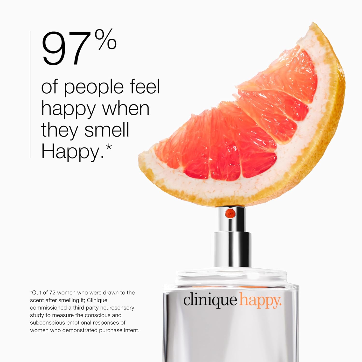 Clinique Happy Eau de Parfum Spray - Perfume For Women | Notes of Citrus-Bright + Floral-Fresh
