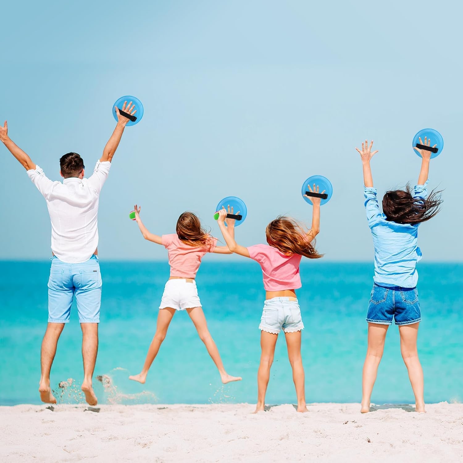 Ayeboovi Toss and Catch Ball Outdoor Beach Pool Toys for 3 4 5 6 7 8 Year Old Boys Girls Birthday Gifts Easter Basket Stuffers Outside Yard Games for Kids and Family Activities