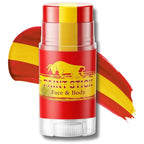 3 in 1 Colors Face Body Paint Sticks for Soccer,Football,Softball,Baseball,High Pigment & Waterproof Eye Black Stick Makeup