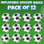 Inflatable Balls (Pack of 12) 16-inch, Beach Balls Bulk for Beach Toys & Birthday Party Decorations & Party Favors for Kids, Goodie Bags Stuffers
