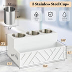 Hair Tool Organizer, Hair Dryer Holder with Drawer, Bathroom Countertop Organizer for Bathroom Accessories, Blow Dryer Organizer for Hair Styling Tools, Vanity Organizer for Bathroom, Vanity, Kitchen