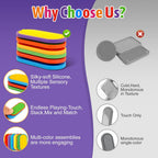 Ziogogco Silicone Magnetic Slider Toys，for Adults & Teens, Relieves Stress and Anxiety in Children with Autism. A Must-Have Toy for Office Desk Toy, Stocking Stuffers for Women Men Teen Gift