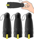 3 Pack Mini Travel Folding Umbrella,UPF 50+ UV Compact Portable Sun | Rainproof & Pocket-Friendly Size, Lightweight to Fit Backpacks, Handbags & Pockets, Perfect for Kids, Women & Men