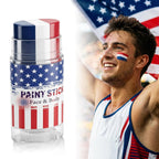 3 in 1 Colors Face Body Paint Sticks for Soccer,Football,Softball,Baseball,High Pigment & Waterproof Eye Black Stick Makeup